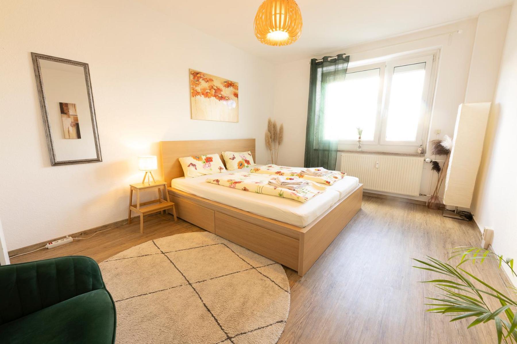 Modernes 2-Zimmer-Apartment Mit Balkon Und Netflix Jena Exterior photo