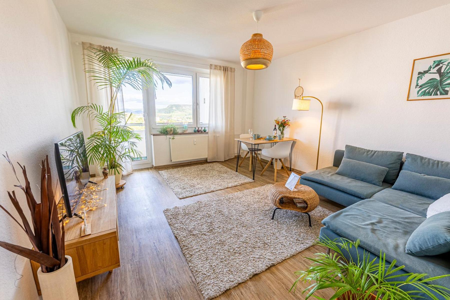 Modernes 2-Zimmer-Apartment Mit Balkon Und Netflix Jena Exterior photo